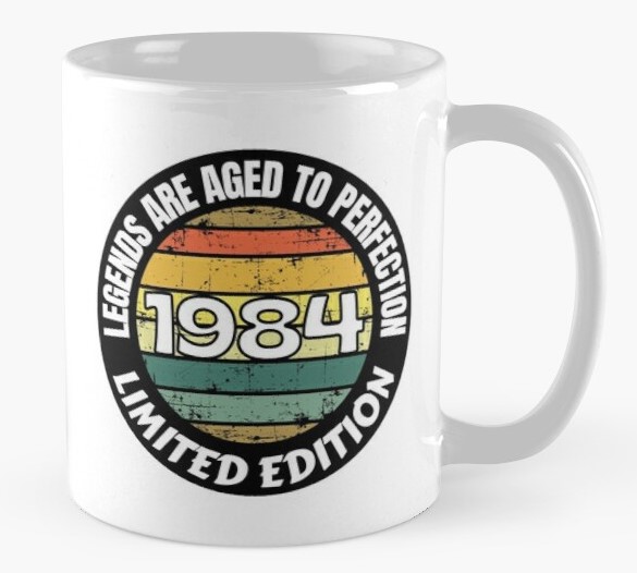 Birth Year Mug 1984